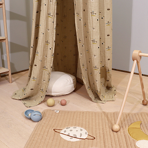 Набор развивающих мячей силиконовых nuuroo "Neo", 4 шт, мульти микс